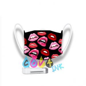 Template mascarilla labios