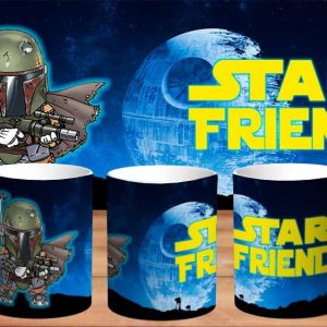 star wars boba fet friend Mug Hero
