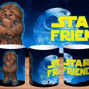 star wars Chewie  friend Mug Hero