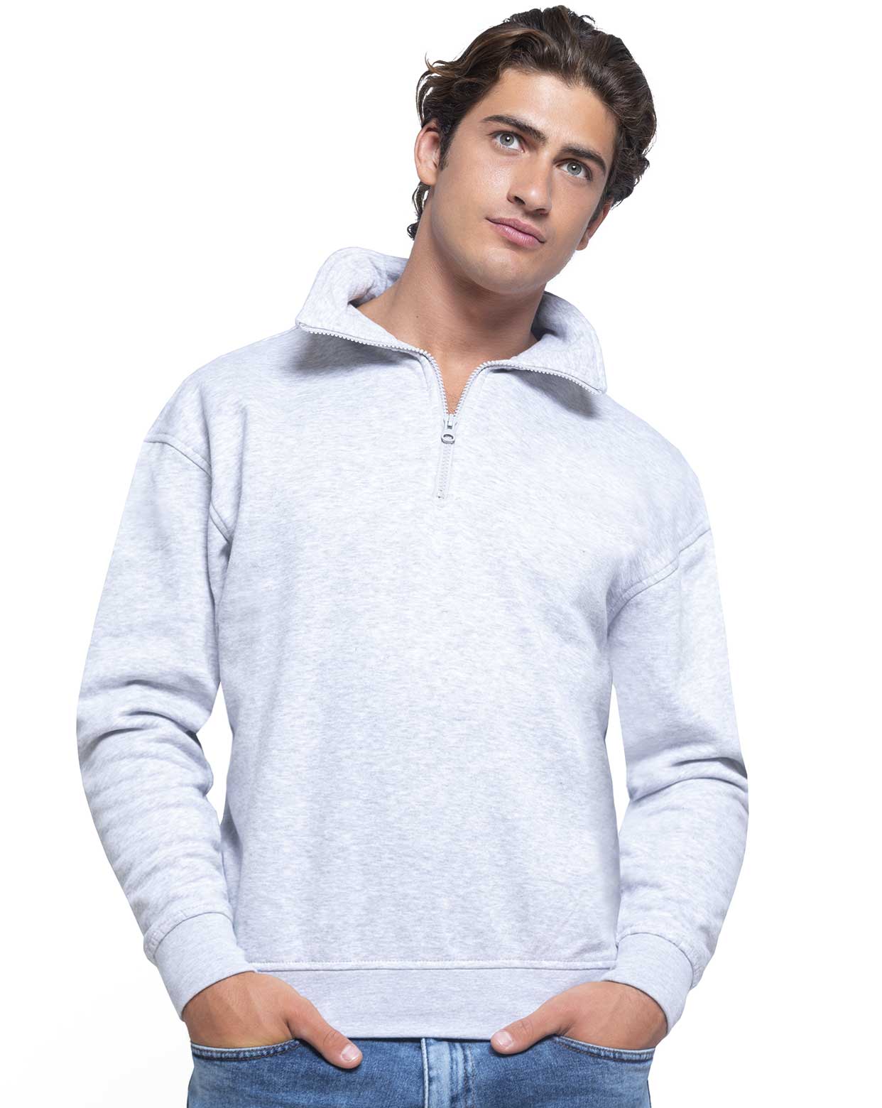 Half Zip Sweatshirt