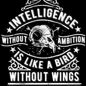 Inteligence Without Ambition is Like a bird Without Wings