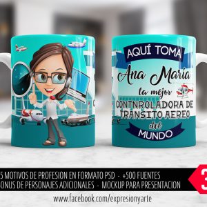 CONTROLADOR AEREO MUJER