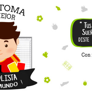 Taza Futbolista Unisex