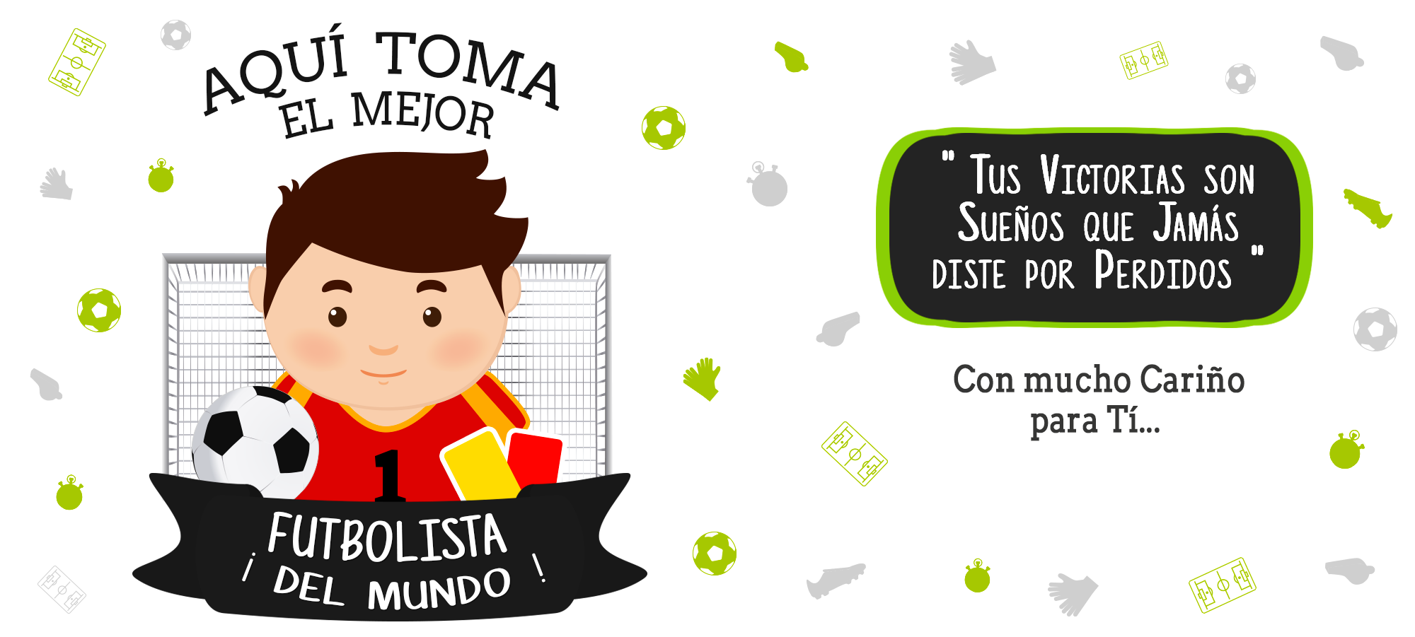 Taza Futbolista Unisex