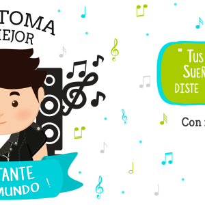 Taza Cantante Unisex